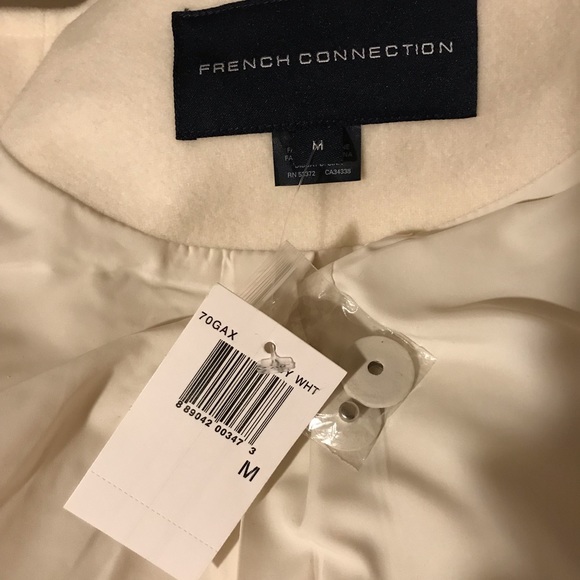 New French connection wool winter coat - Picture 3 of 8